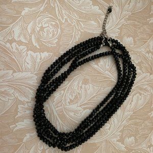 Black Beaded Wrap